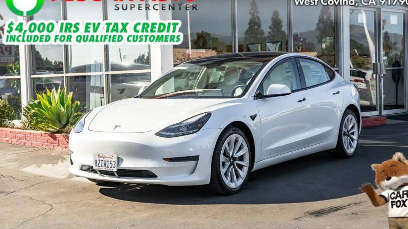 TESLA MODEL 3 2022 5YJ3E1EA1NF134224 image